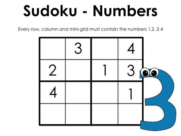Sudoku for Kids Printable